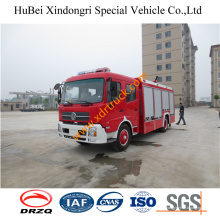 6ton Good Dongfeng Pompe à incendie Télécommande Camion de pompiers à eau lourde Euro4